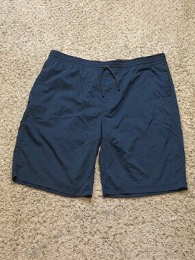 Kuhl Men Kruiser Navy Blue 10" Inseam Outdoors Hiking Shorts Size XXL 2XL EUC